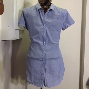 Forever 21 Contemporary- tie-waist button-up top